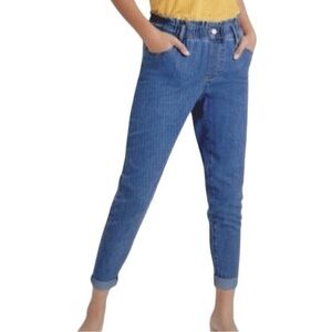 Banana Republic Hi Rise Paperbag-Waist Pull-On Jean size 30/10